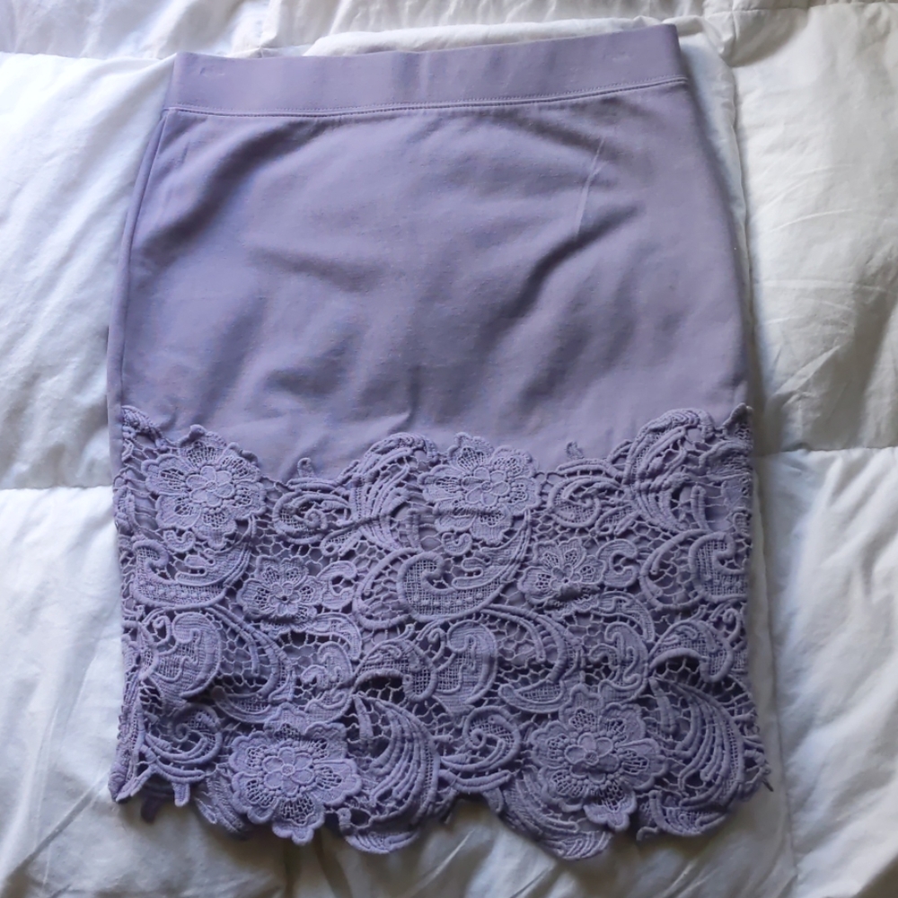 Beautiful lavender skirt